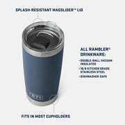 NOTRE DAME Rambler® 20 oz Tumbler