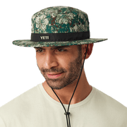 Hibiscus Print YETI® Logo Boonie Hat