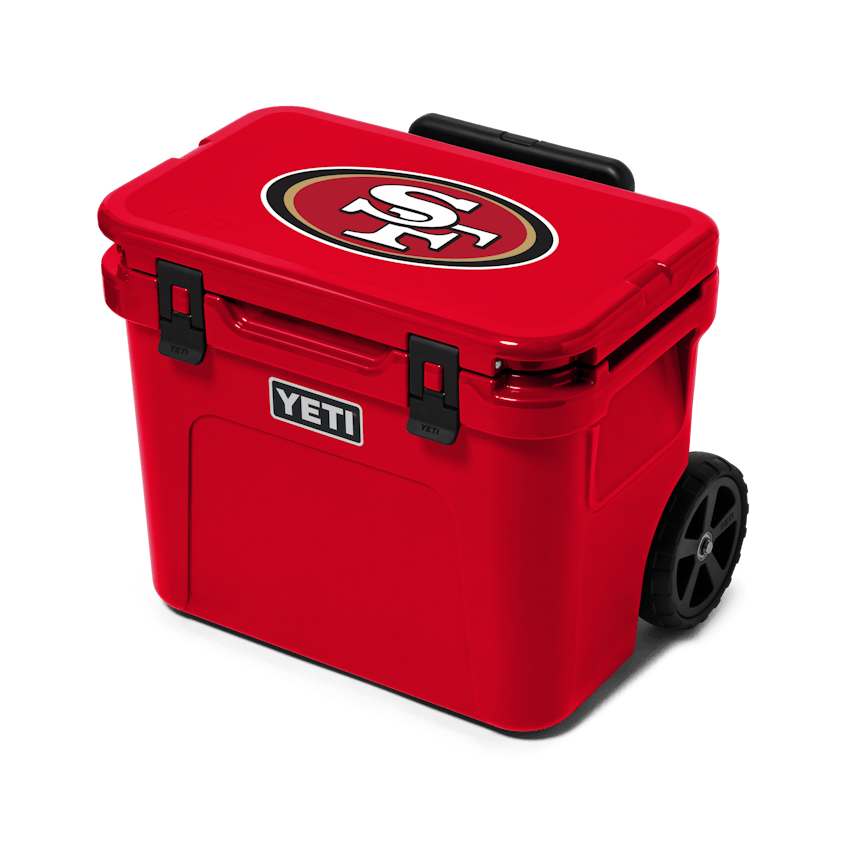 San Francisco 49ers Roadie® 32 Wheeled Cooler